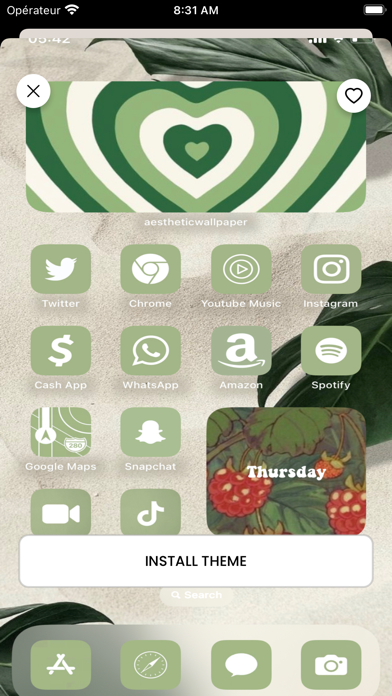 aesthetic wallpapers screenshot 1