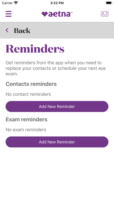 Aetna Vision℠ Preferred screenshot 2