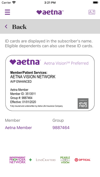 Aetna Vision℠ Preferred screenshot 4
