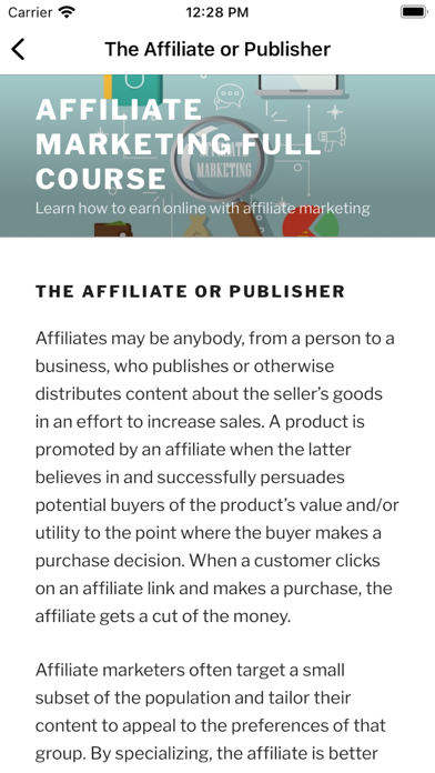 Affiliate Marketing Course screenshot 3