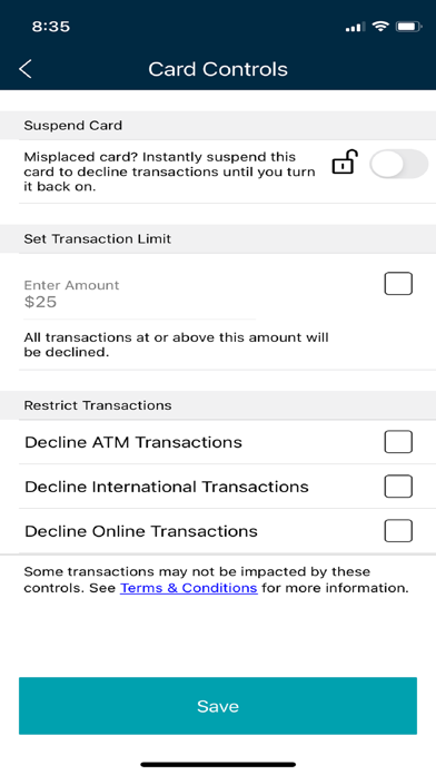 Affinity Card Center screenshot 6
