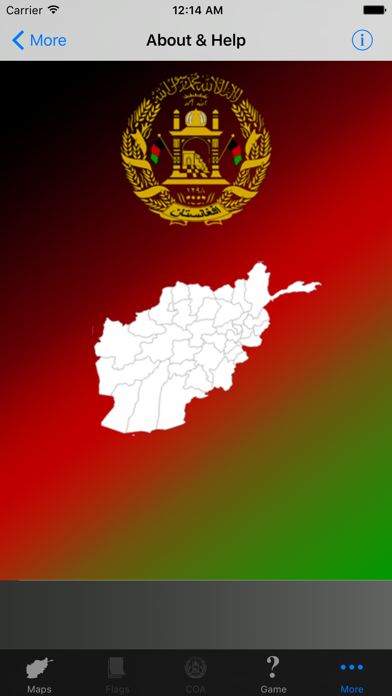 Afghanistan Province Maps and Capitals screenshot 2