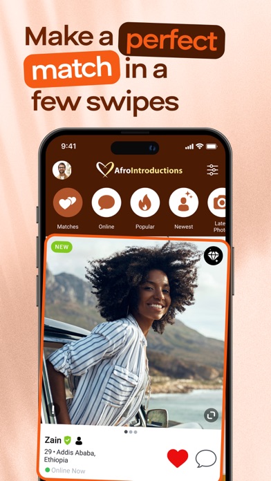 AfroIntroductions: Afro Dating screenshot 3