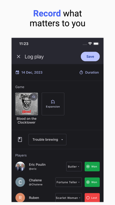 Aftergame: Events, Play, Stats screenshot 4