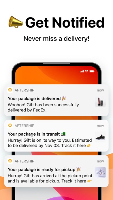AfterShip Package Tracker screenshot 3