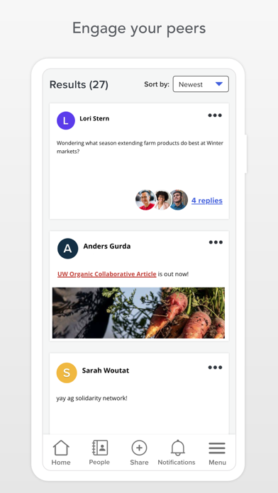 Ag Solidarity Network screenshot 2