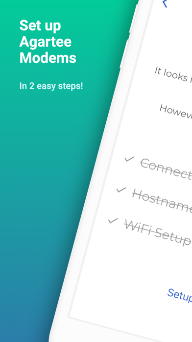 Agartee Modem Setup screenshot 4
