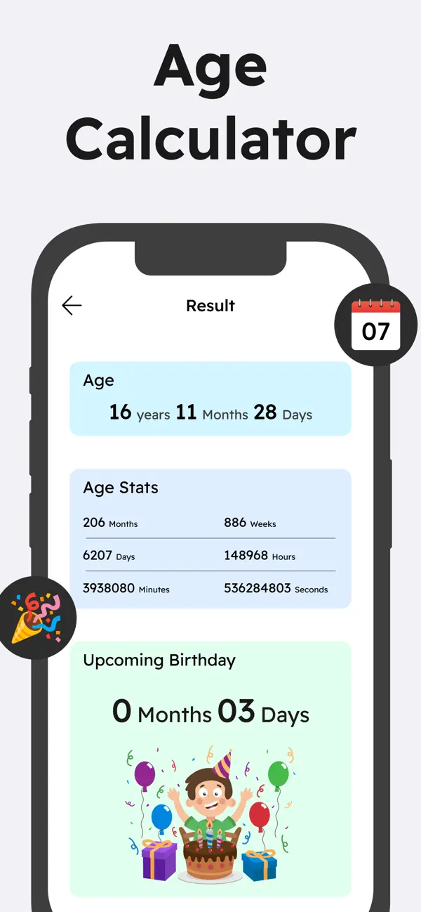 Age Calculator & Birth Date screenshot 6