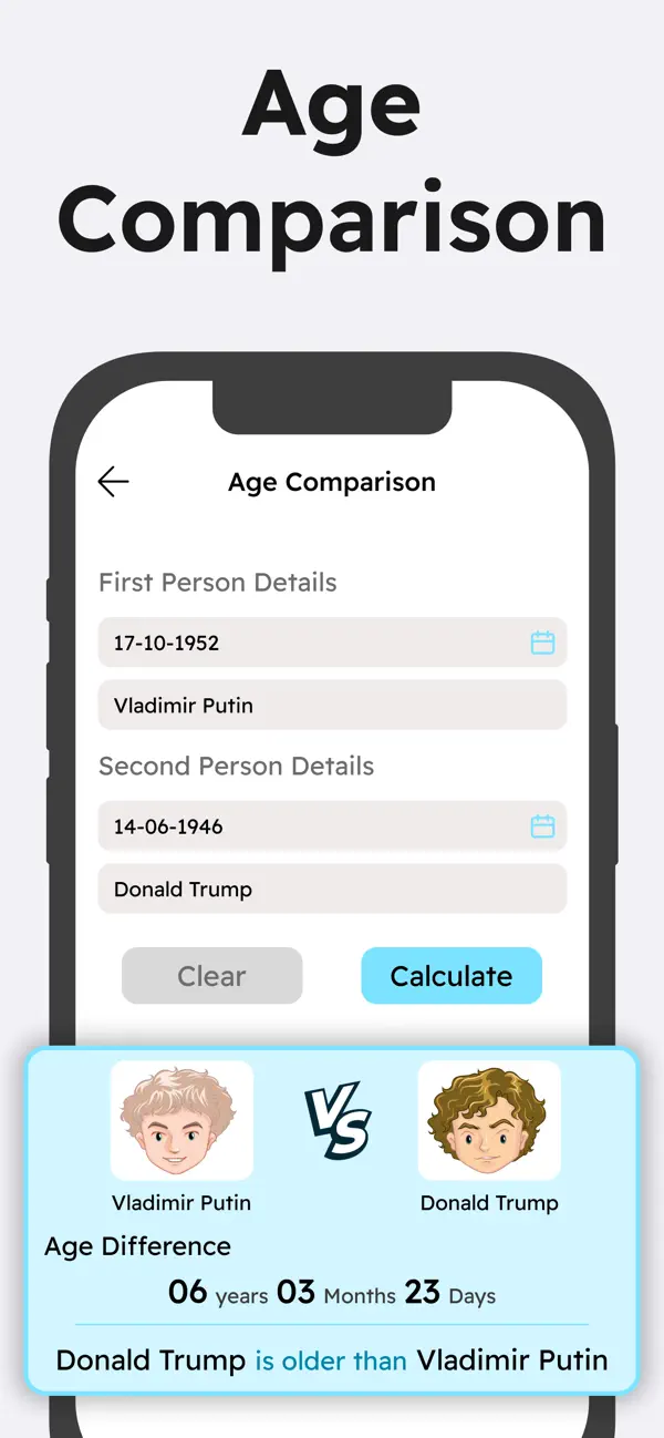 Age Calculator & Birth Date screenshot 3