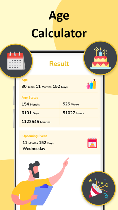 Age Calculator - Date of Birth screenshot 1