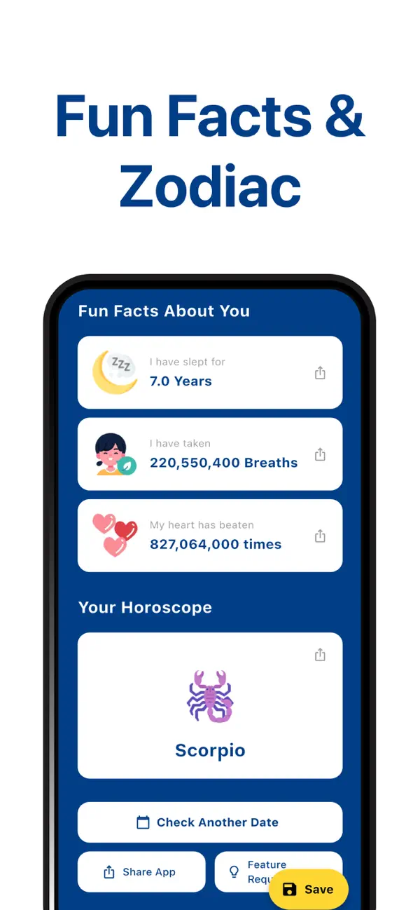 Age Calculator; Date of Birth screenshot 1