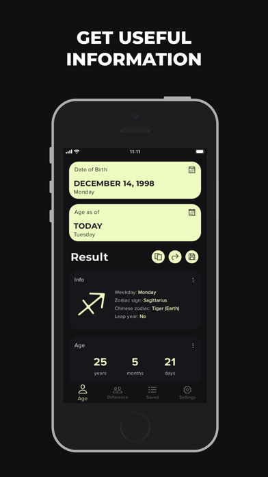 Age Calculator: Days Counter screenshot 3
