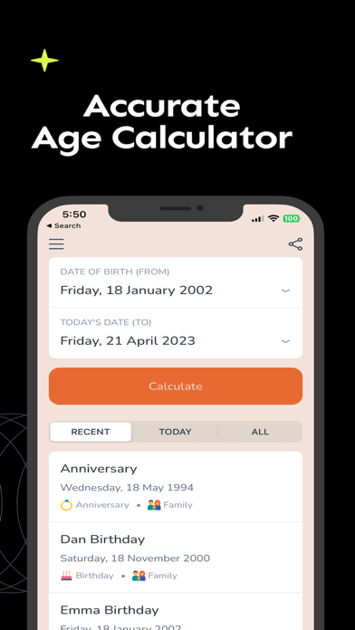 Age Calculator: DOB & Birthday screenshot 4