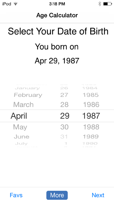 Age Calculator Original screenshot 4
