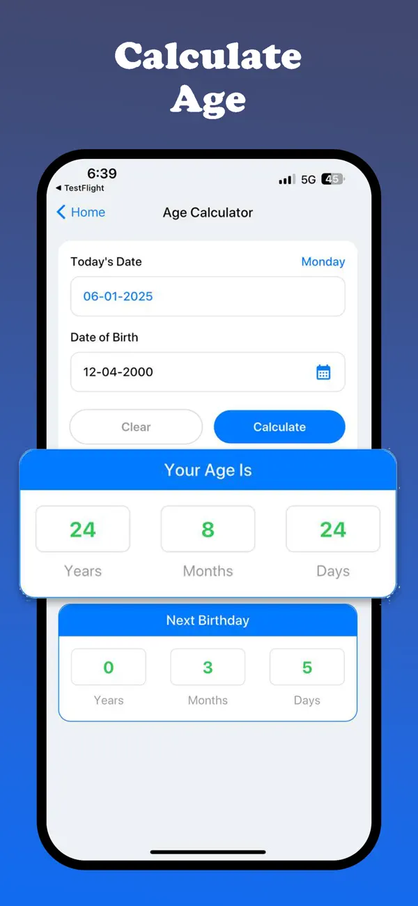 Age Calculator ® screenshot 3