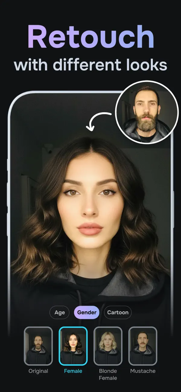 Age Swap: AI Face Aging App screenshot 1