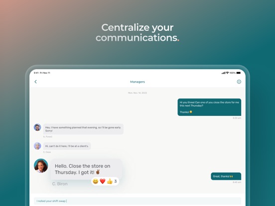Agendrix – Employee Scheduling screenshot 5