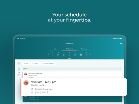 Agendrix – Employee Scheduling screenshot 7