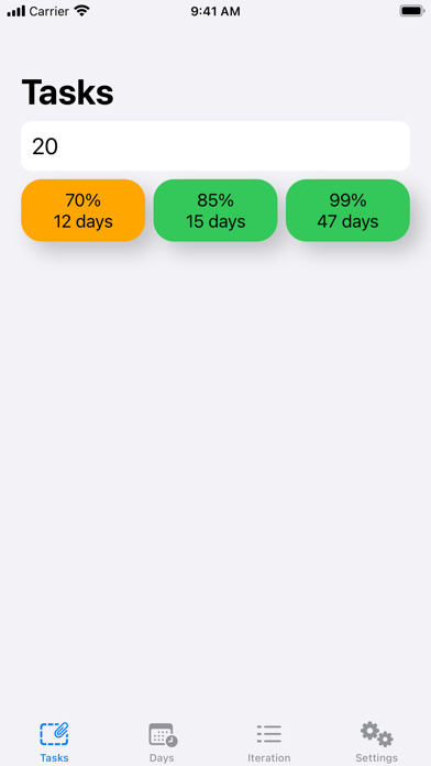 Agile Forecasting screenshot 2