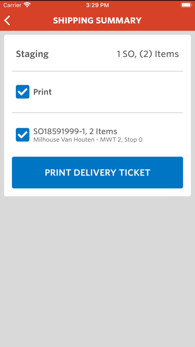 Agility Mobile Warehouse Tools screenshot 1