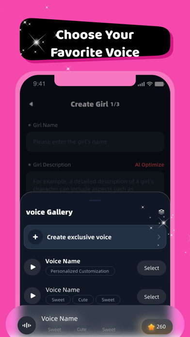 Agirl: Character AI & Roleplay screenshot 1