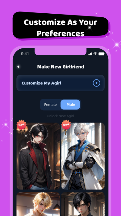 Agirl: Character AI & Roleplay screenshot 4