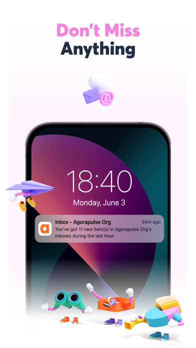 Agorapulse Companion App screenshot 1