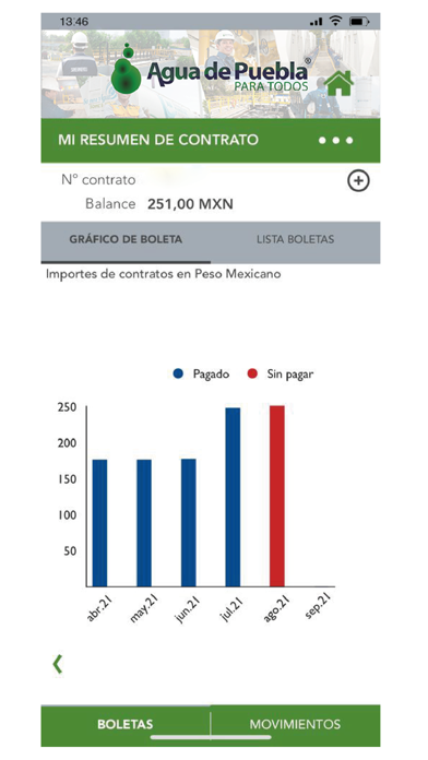 Agua de Puebla Móvil screenshot 4