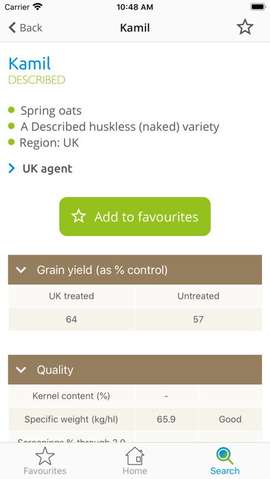 AHDB Recommended Lists screenshot 4
