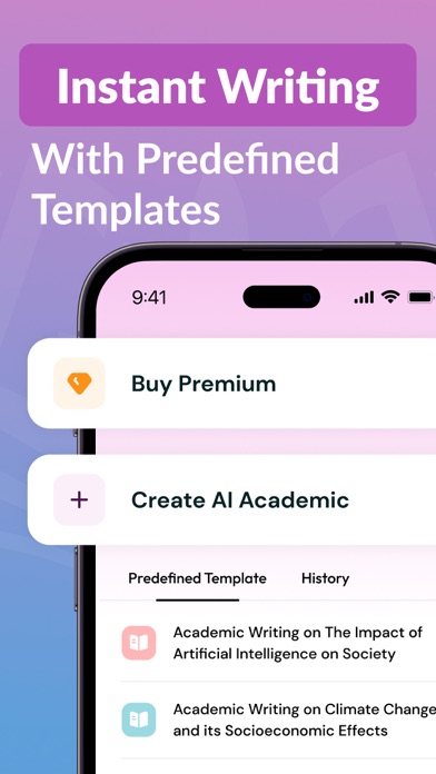 AI Academic Writing & Research screenshot 4