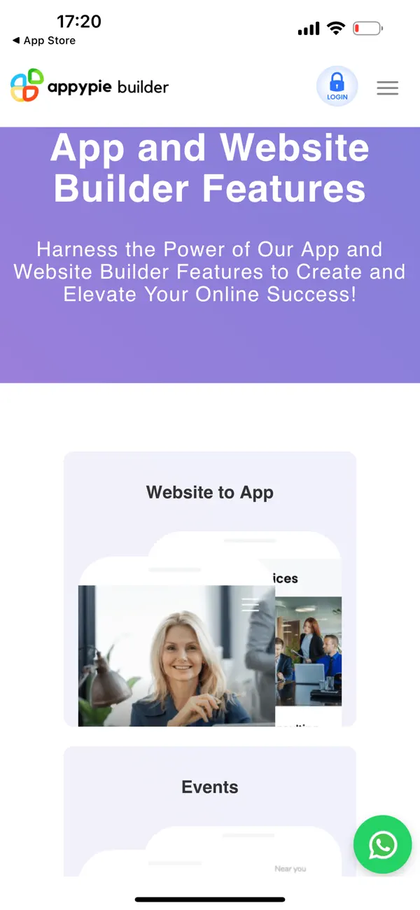 AI App Builder Appy Pie screenshot 2
