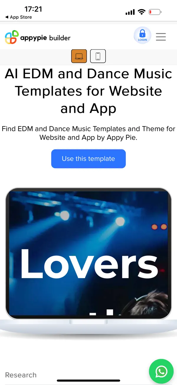 AI App Builder Appy Pie screenshot 1