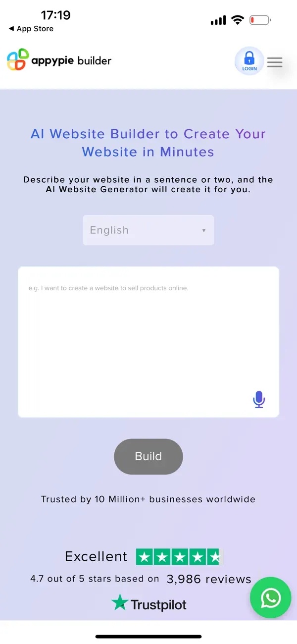 AI App Builder Appy Pie screenshot 4