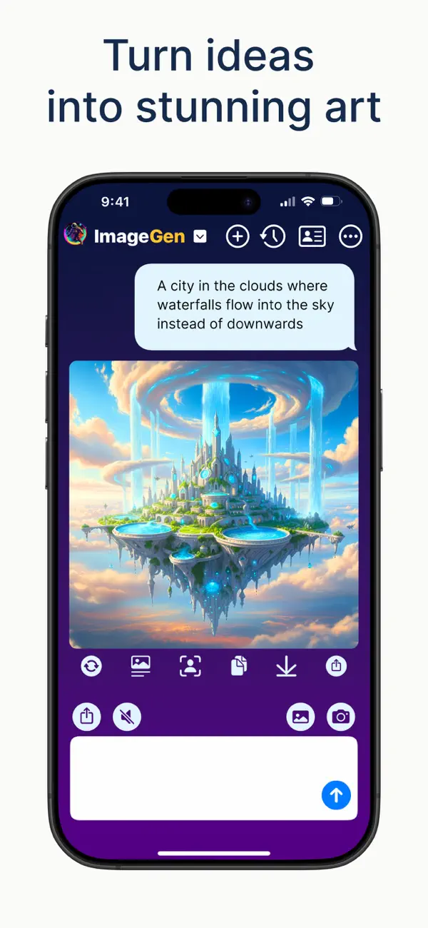 AI Assistant: Images & Writing screenshot 1