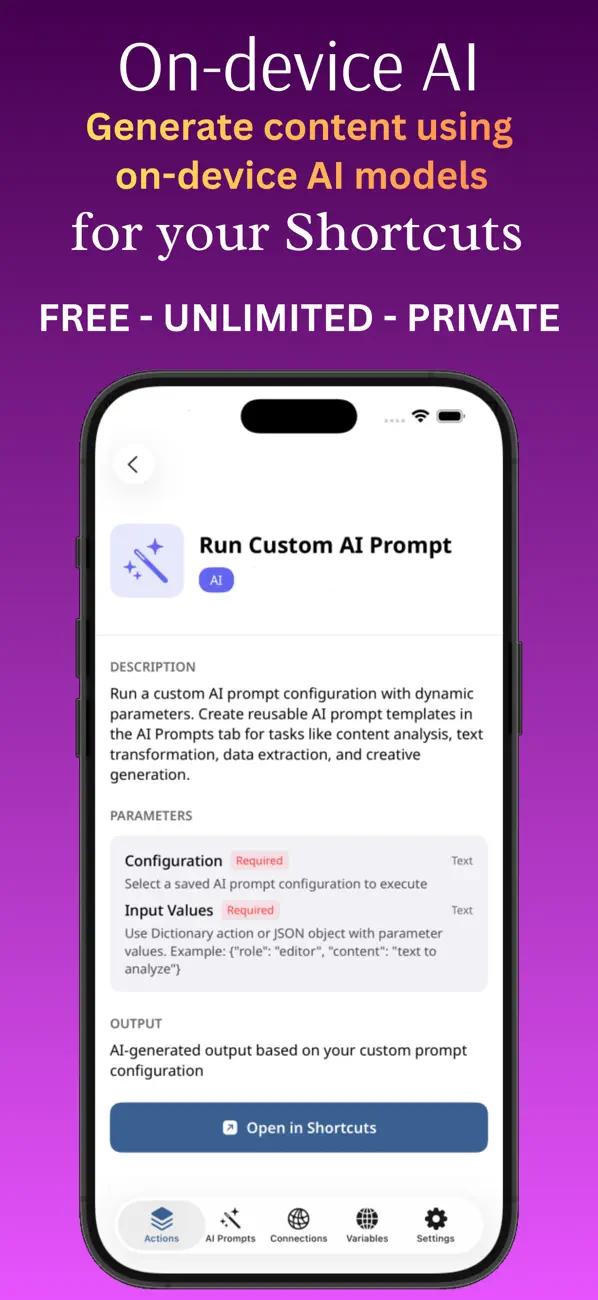 AI & Automation for Shortcuts screenshot 4