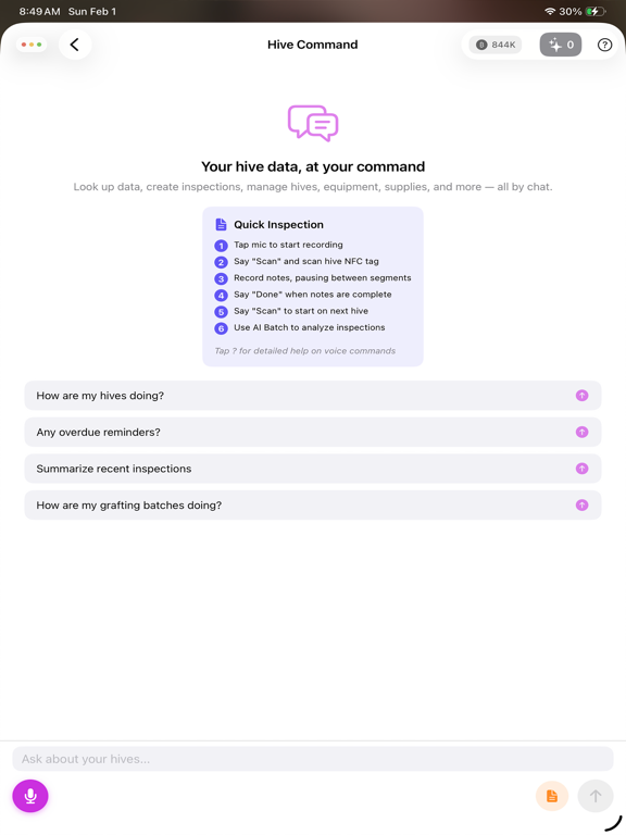 AI BeeKeeper Voice Assistant screenshot 2