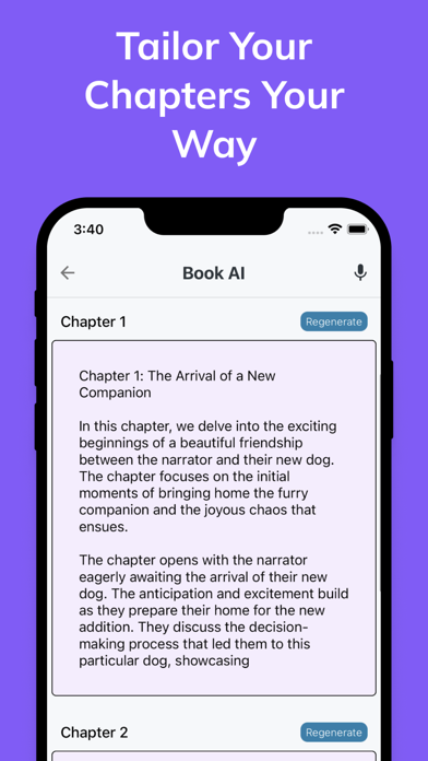 AI Book Writer - Writing App screenshot 2
