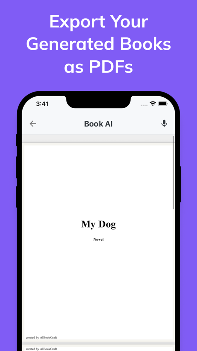 AI Book Writer - Writing App screenshot 4