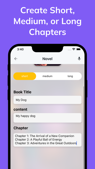 AI Book Writer - Writing App screenshot 5