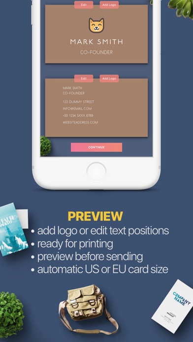 AI Business Card Maker QR screenshot 1