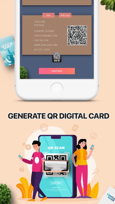 AI Business Card Maker QR screenshot 5
