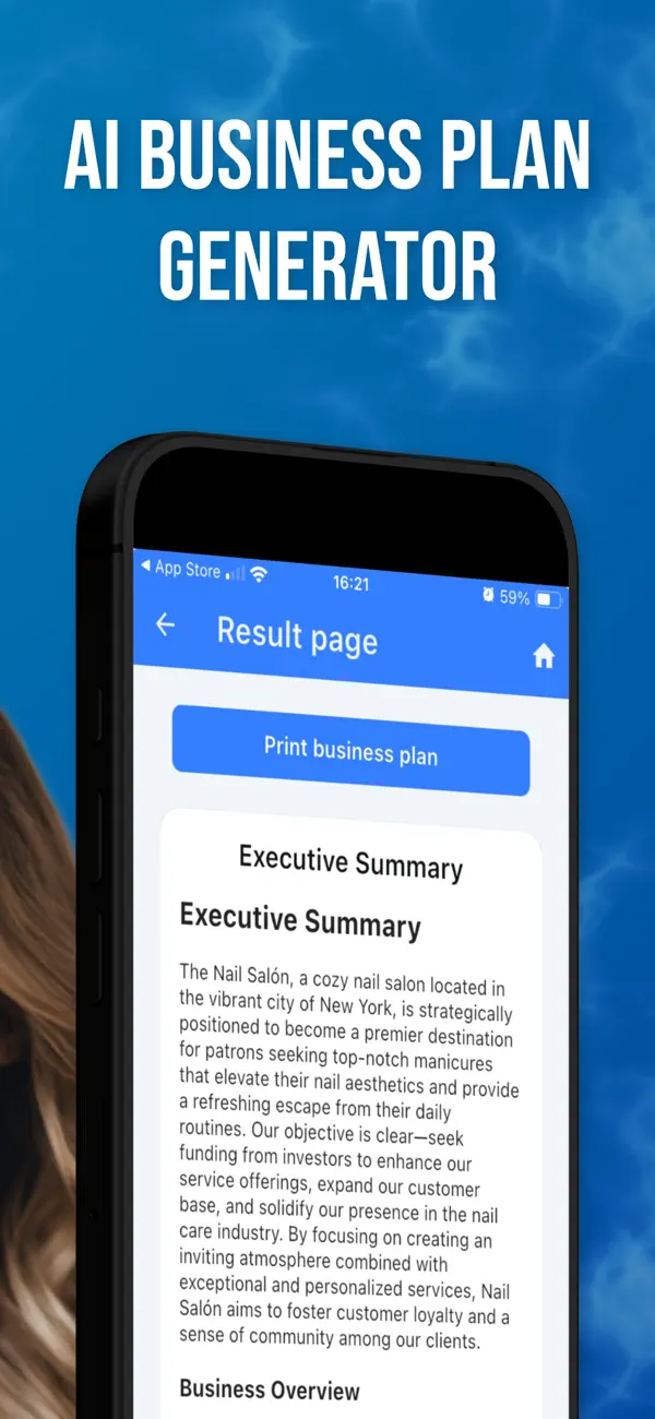 AI Business Plan Generator -KI screenshot 4