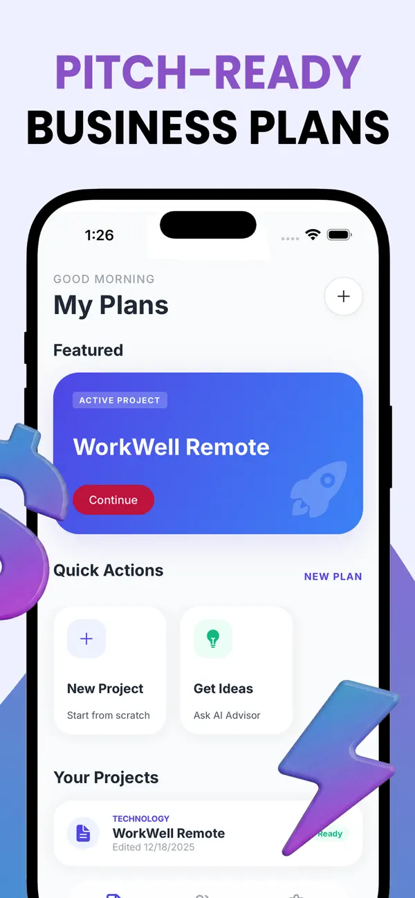AI Business Plan Generator Pro screenshot 4