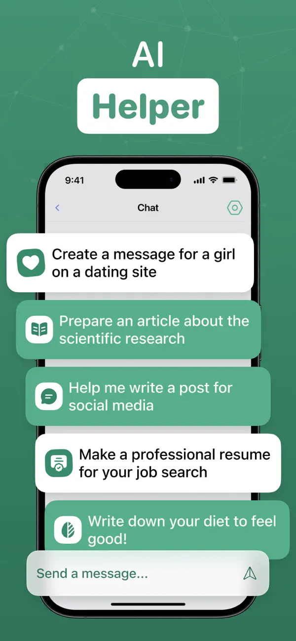 AI Chat Assistant - ChatAI Bot screenshot 1