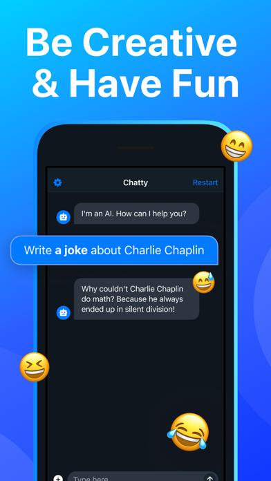 AI Chat - Chatty.ai Chatbot screenshot 1