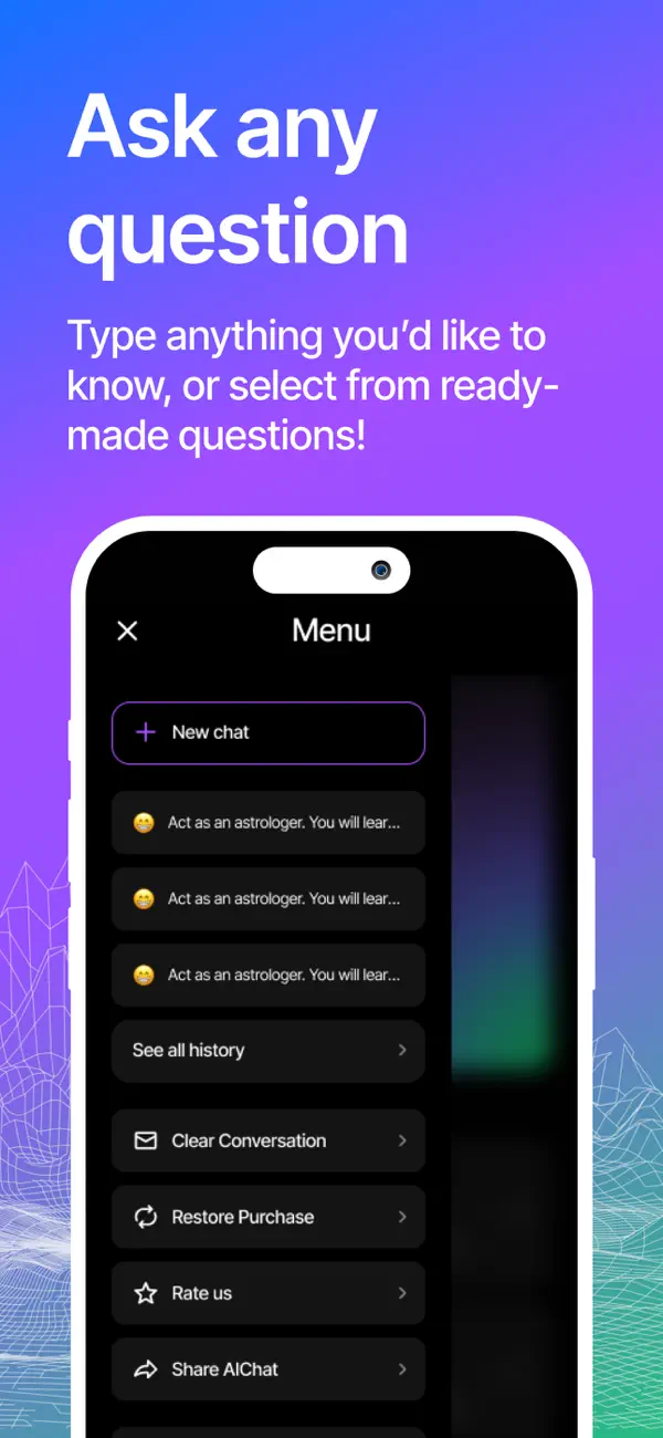 AI Chat : Virtual AI Assistant screenshot 1
