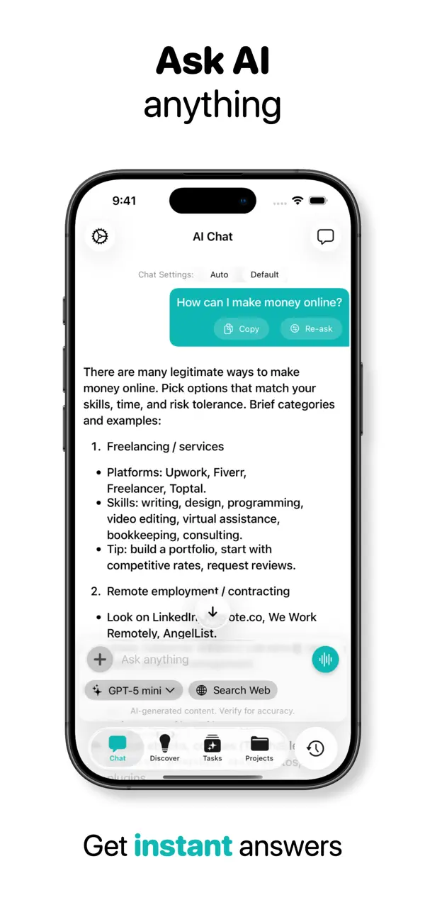 AI ChatBot Assistant ChatUltra screenshot 6