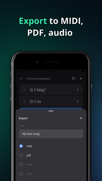 AI Chord Finder: Guitar Tabs screenshot 1