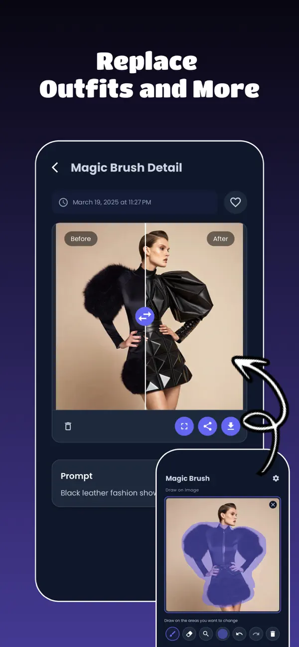 AI Clothes Changer: ReWear screenshot 1