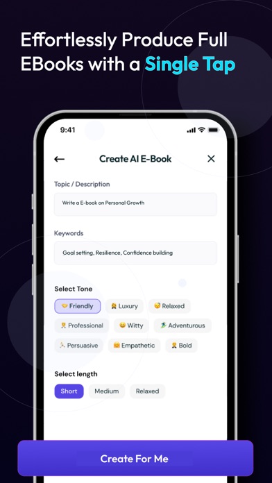 AI Ebook Generator-Book Writer screenshot 2